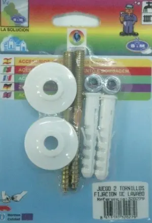TORNILLO LAVABO 2 PZ S&M