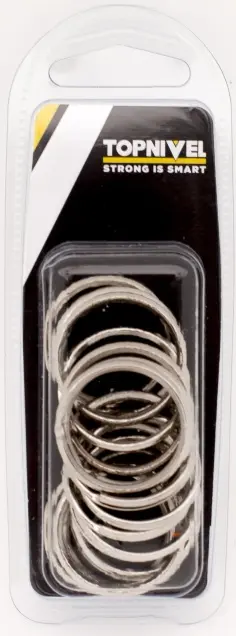 ANILLA LLAVERO 30MM ACERO NIQ