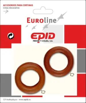 ANILLA CORTINA MAD AVELLANA 18