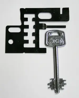 Cilindro o bombín multiseguridad de cerradura