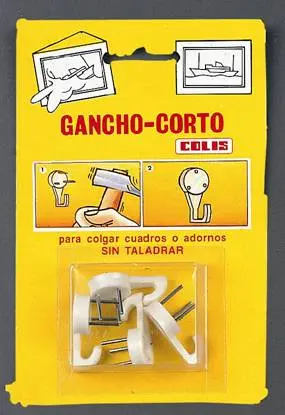 GANCHO CUADROS MAX.14KG