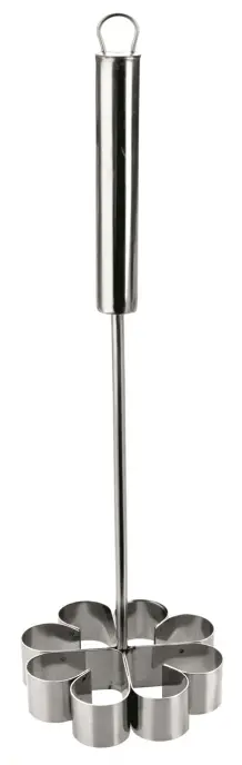 MOLDE 8X3CM INOX FLORES 774350