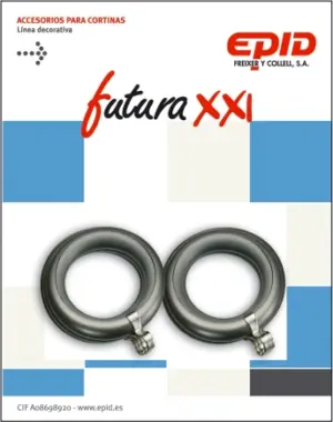 ANILLA CORTINA 19MM METAL NIQU