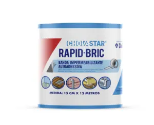 CINTA IMPERM. 15CMX12MT TEJA A