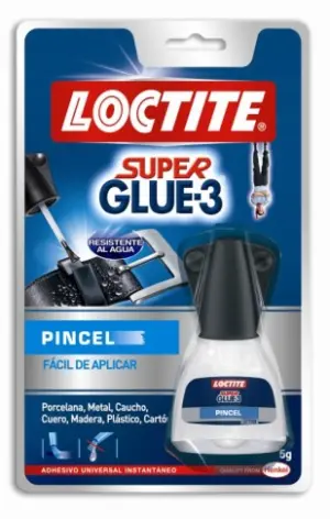 ADHESIVO SUPERGLUE-3 PINCEL 5G