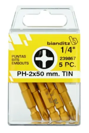 PUNTA ATORN PH2 1/4''-50MM 239