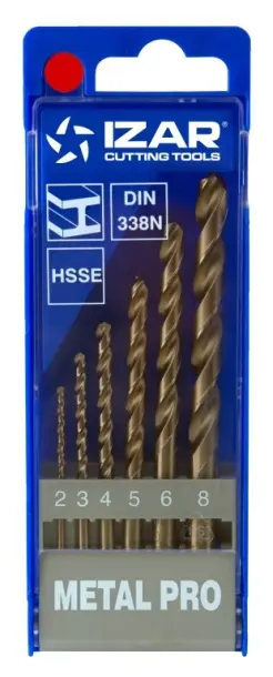 BROCA MET JUEGO HSS-COB. 6 PZ