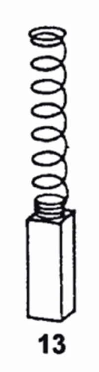 ESCOBILLA HTA.ELEC 0201J 2 PZ