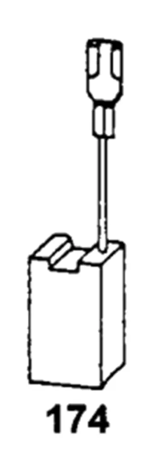 ESCOBILLA HTA.ELEC 0119JX 2 PZ