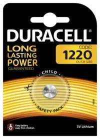 PILA BOTON 1220 DURACELL