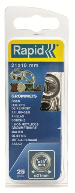 ANILLA LONA/PLASTICO/CUERO Ø 1