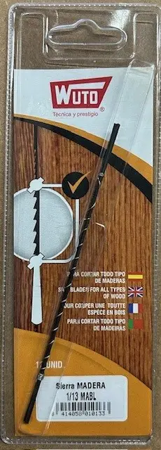 HOJA SIERRA MARQ. MADERA 13CM