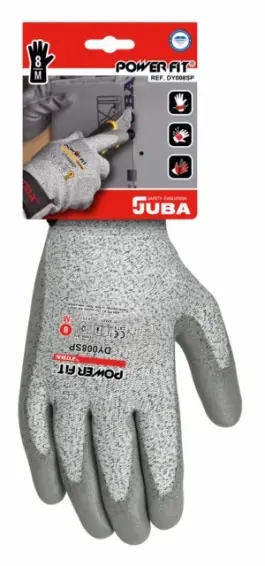 GUANTE ANTICORTE L09 GR FIBRA