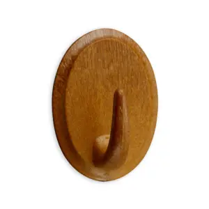 COLGADOR ADH MADERA 45X32X21MM