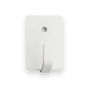 COLGADOR ADH BLANCO 26X18X12MM