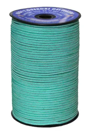 CUERDA TRENZ. 05MM BL/VE 200 M