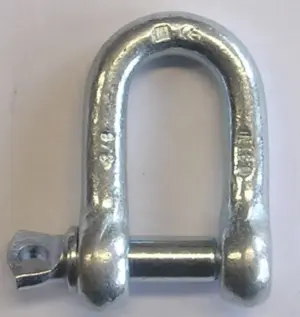 GRILLETE RECTO 1/2" 310 10 PZ