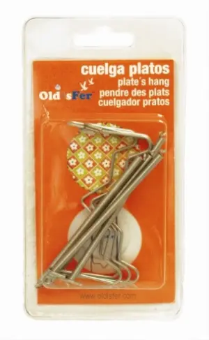 SOPORTE CUELGAPLATOS 14X18CM 2