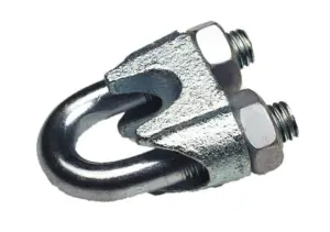 SUJETACABLE DIN 741 GALVA 25 U