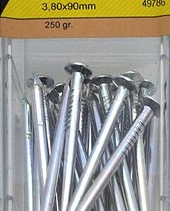 CLAVO FIJ C/PL. 3,8X090MM 250G