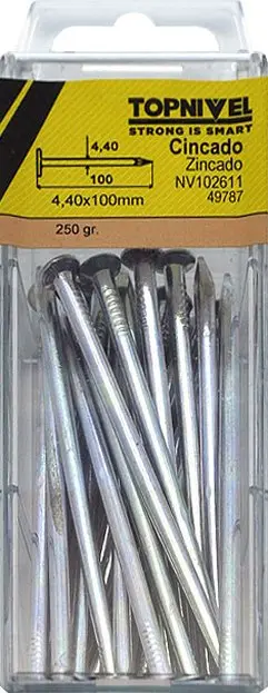 CLAVO FIJ C/PL. 4,4X100MM 250G