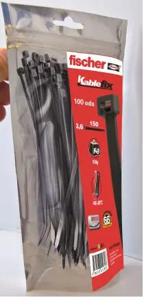 BRIDA 4,8X250MM NEGRO 100 PZ 6