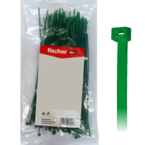 BRIDA 2,5X100MM VERDE 100 PZ 5