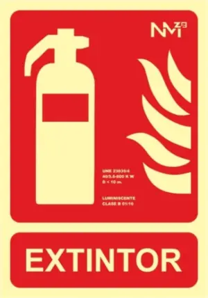 CARTEL LUMINISCENTE 210X300MM