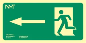 CARTEL LUMINISCENTE 320X160MM