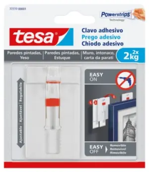 COLGADOR ADH BLANCO 2KG PL 2 P