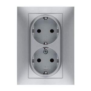 BASE ENCHUFE DOBLE SCHUKO TT E