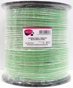 CUERDA TRENZ. 05MM BL/VE 400 M