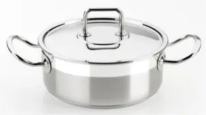 CACEROLA C/TAPA 20CM PROF. INO