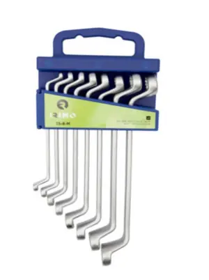 LLAVE ACODADA 6-7/20-22MM 8 PZ