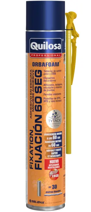 ESPUMA ADH FIJACION 60SEG T020