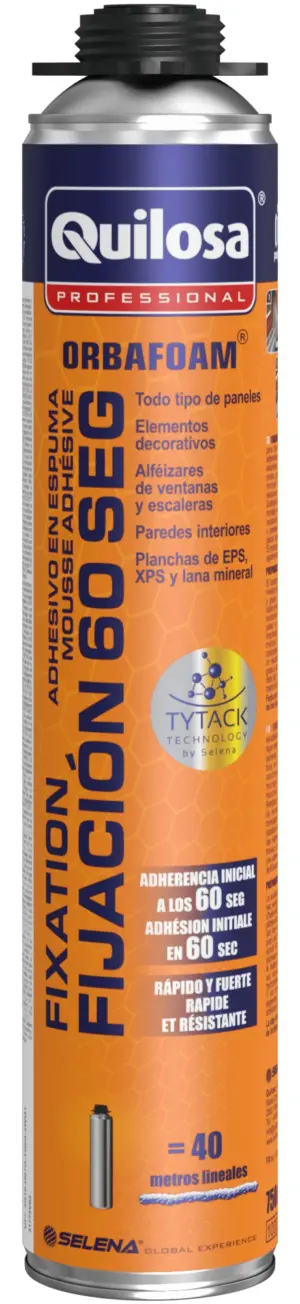 ESPUMA ADH FIJACION 60SEG T019