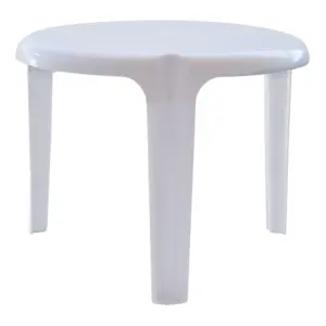 MESA JARD AUXILIAR BLANCO 4009