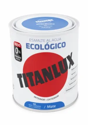 ESMALTE MATE AL AGUA AZUL LUMI