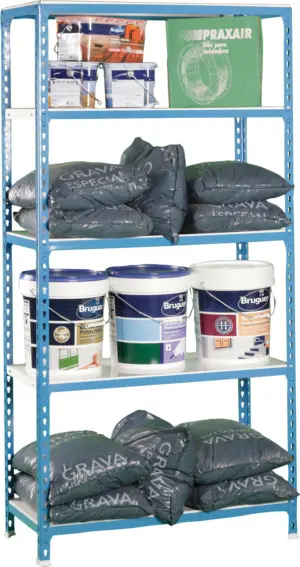 ESTANTERIA 5B S/T 1800X900X400