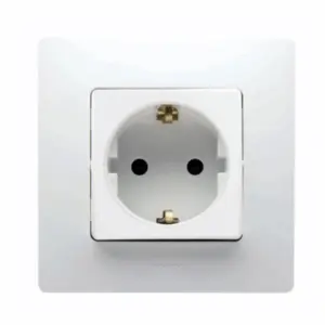 TOMA DE CORRIENTE BLANCA SERIE