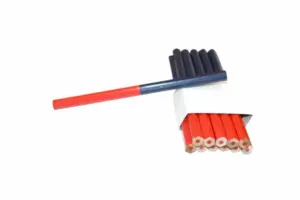 LAPIZ CARP 18CM NIVEL RO/AZ NV