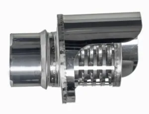 TERMINAL ESTUFA PELLET HORIZ Ø