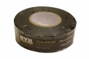 CINTA 33MT X 25MM NEGRO NIVEL