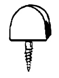 SOPORTE VITRINA 22X08MM 6 PZ