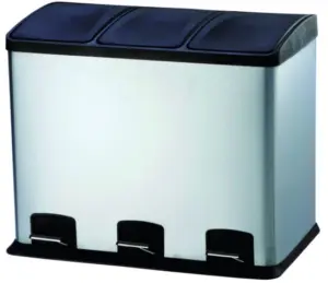 CUBO RECICL. C/PEDAL 36LT 58X3