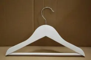 PERCHA ARMARIO 5 PZ MADERA BLA