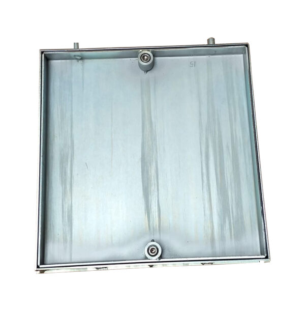 TAPA FONTAN 50X50CM ACERO B-12