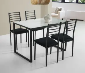 MESA 4 SILLAS 75X110X70CM