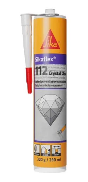 ADHESIVO SELLA TRANSP SIKAFLEX