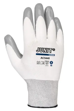 GUANTE CONST M07 GRIS/BLANCO N
